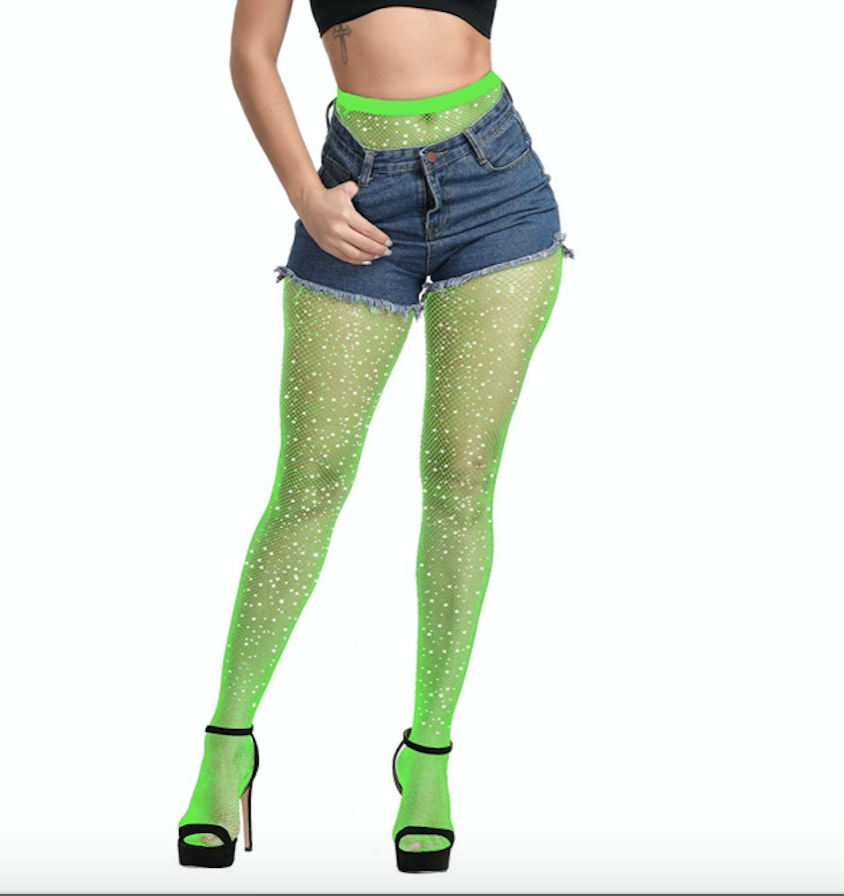 Vớ lưới quần đính đá BIỂU DIỄN, ĐI TIỆC màu ĐEN, TRẮNG, ĐỎ, NUDE, XANH LÁ, XANH COBAN, HỒNG cho dancer TAT28