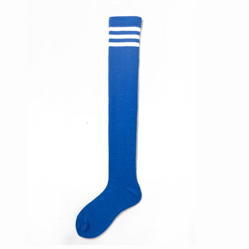 Vớ đùi MÀU NỔI hồng, xanh dương, vàng, xám sọc trắng loại dầy chống tuột TAT48 Vớ đùi MÀU NỔI hồng, xanh dương, vàng, xám sọc trắng loại dầy chống tuột TAT48