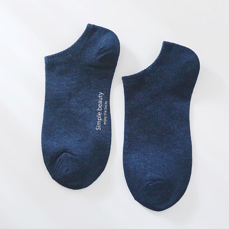 Tất vớ nữ cổ ngắn nhiều màu có in chữ dễ thương TAT51